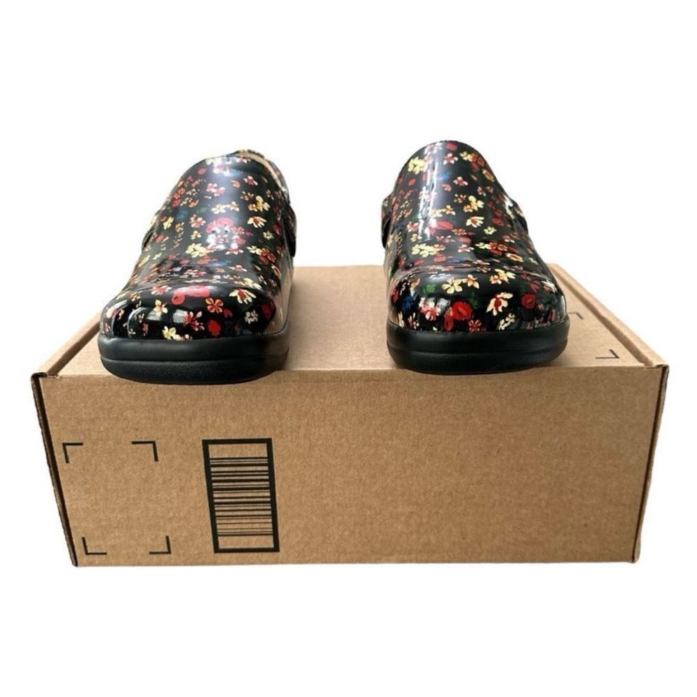 Alegria Kara PG Lite Floral Clogs Size 38 US 8–8.5 Nursing Comfort Shoes - Picture 4 of 9